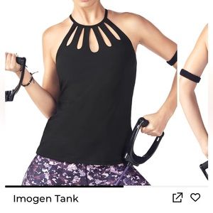 Fabletics Imogen Tank Top, black, size 2X,